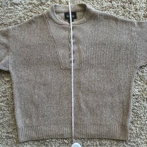 RedHead Henley Neck Cotton Blend Knit Pullover
